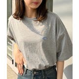 グレー系1 | 【Dickies】ワンポイント プリントTシャツ 5222-TTMDK1 | SETUP7【WOMEN】