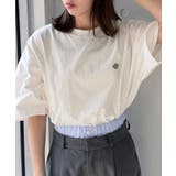 ホワイト | 【Dickies】ワンポイント プリントTシャツ 5222-TTMDK1 | SETUP7【WOMEN】