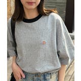 グレー系1 | 【Dickies】刺繍ワッペンTシャツ 5222-TTMDK2 | SETUP7【WOMEN】
