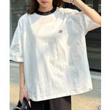 ホワイト系1 | 【Dickies】刺繍ワッペンTシャツ 5222-TTMDK2 | SETUP7【WOMEN】