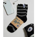 ブラック系1 | 【Robert P Miller】1Pクルーソックス | SETUP7【MEN】