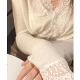 【SETUP7】レースドッキングニットカーディガン KNF149 | SETUP7【WOMEN】 | 詳細画像10 