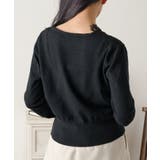 【SETUP7】レースドッキングニットカーディガン KNF149 | SETUP7【WOMEN】 | 詳細画像4 