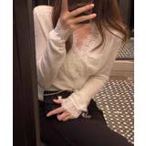 【SETUP7】レースドッキングニットカーディガン KNF149 | SETUP7【WOMEN】 | 詳細画像7 