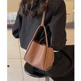 ブラウン | 【SETUP7】ソフトレザーバスケットバッグKNF144 | SETUP7【WOMEN】