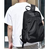 ブラック | 【SETUP7】ナイロンビッグファスナーバックパック KNF149 | SETUP7【MEN】