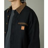 【SETUP7】襟配色ハンティングジャケットKNF144 | SETUP7【MEN】 | 詳細画像2