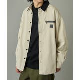 ホワイト | 【SETUP7】襟配色ハンティングジャケットKNF144 | SETUP7【MEN】