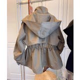 【SETUP7】クロップドギャザーフードジャケットKNF144 | SETUP7【WOMEN】 | 詳細画像2 