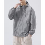 グレー | 【SETUP7】UVテックアシンメトリージップパーカー KNF151 | SETUP7【MEN】