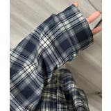 【SETUP7】カジュアルオーバーチェックシャツ KNF151 | SETUP7【WOMEN】 | 詳細画像5