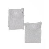 グレー | 【FRUIT OF THE LOOM】2パック ベーシック天竺Tシャツ | SETUP7【MEN】