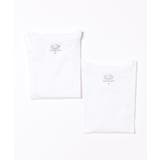 ホワイト | 【FRUIT OF THE LOOM】2パック ベーシック天竺Tシャツ | SETUP7【MEN】