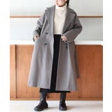 ベルテッドダブルチェスターオーバーシルエット コート STYLE | SETUP7【WOMEN】 | 詳細画像30