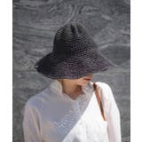 ブラック | 【SETUP7】全4型から選べるバリエーション豊富の麦わらペーパーハット 帽子 … | SETUP7【WOMEN】