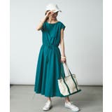 【SETUP7】コットンフレンチスリーブマキシ丈ワンピース SCCH14 | SETUP7【WOMEN】 | 詳細画像2