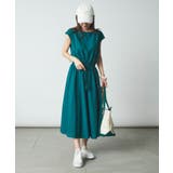 【SETUP7】コットンフレンチスリーブマキシ丈ワンピース SCCH14 | SETUP7【WOMEN】 | 詳細画像3