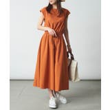 【SETUP7】コットンフレンチスリーブマキシ丈ワンピース SCCH14 | SETUP7【WOMEN】 | 詳細画像45