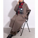 ピュアカシミア100% カシミア チェック | SETUP7【WOMEN】 | 詳細画像6 