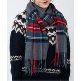 【SETUP7】大判ピュアカシミア100% チェック マフラー | SETUP7【WOMEN】 | 詳細画像10 