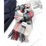 【SETUP7】大判ピュアカシミア100% チェック マフラー | SETUP7【WOMEN】 | 詳細画像16 