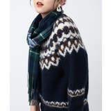 【SETUP7】大判ピュアカシミア100% チェック マフラー | SETUP7【WOMEN】 | 詳細画像17 