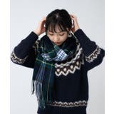 【SETUP7】大判ピュアカシミア100% チェック マフラー | SETUP7【WOMEN】 | 詳細画像18 