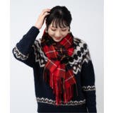 【SETUP7】大判ピュアカシミア100% チェック マフラー | SETUP7【WOMEN】 | 詳細画像20 