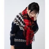 【SETUP7】大判ピュアカシミア100% チェック マフラー | SETUP7【WOMEN】 | 詳細画像21 