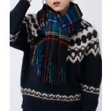 【SETUP7】大判ピュアカシミア100% チェック マフラー | SETUP7【WOMEN】 | 詳細画像23 