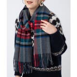 【SETUP7】大判ピュアカシミア100% チェック マフラー | SETUP7【WOMEN】 | 詳細画像9 