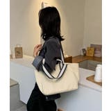 ホワイト | 【SETUP7】2WAYキャンバストートバッグ KNF | SETUP7【WOMEN】