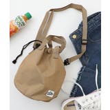 ブラウン | 【Drifter】 DRAWSTRING POUCH | SETUP7【WOMEN】