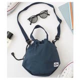 ネイビー | 【Drifter】 DRAWSTRING POUCH | SETUP7【WOMEN】