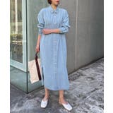 【MAISON BREEZE】デニムシャツワンピース 【手洗い可】 | SETUP7【WOMEN】 | 詳細画像10