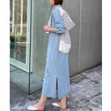 【MAISON BREEZE】デニムシャツワンピース 【手洗い可】 | SETUP7【WOMEN】 | 詳細画像15