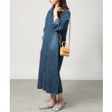 【MAISON BREEZE】デニムシャツワンピース 【手洗い可】 | SETUP7【WOMEN】 | 詳細画像1