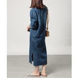 【MAISON BREEZE】デニムシャツワンピース 【手洗い可】 | SETUP7【WOMEN】 | 詳細画像3