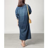 【MAISON BREEZE】デニムシャツワンピース 【手洗い可】 | SETUP7【WOMEN】 | 詳細画像4