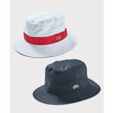 レッド | ラコステリバーシブルサファリハット SAFARI HAT | SETUP7【WOMEN】