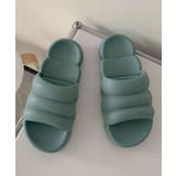 カーキ | 【SETUP7】やわらか厚底ルームスリッパ JIP | SETUP7【WOMEN】