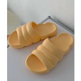 イエロー | 【SETUP7】やわらか厚底ルームスリッパ JIP | SETUP7【WOMEN】