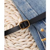 【SETUP7】ノーステッチリアルレザーベルト 牛革 KNF | SETUP7【WOMEN】 | 詳細画像1 