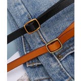 【SETUP7】ノーステッチリアルレザーベルト 牛革 KNF | SETUP7【WOMEN】 | 詳細画像2 