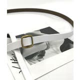 【SETUP7】ノーステッチリアルレザーベルト 牛革 KNF | SETUP7【WOMEN】 | 詳細画像3 