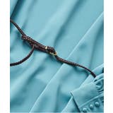 ダークブラウン | 【SETUP7】リアルレザーメッシュベルト KNF | SETUP7【WOMEN】