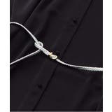 シルバー | 【SETUP7】リアルレザーメッシュベルト KNF | SETUP7【WOMEN】