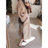 【SETUP7】ミッドレングスベルト付きウールライクガウンコート SCCH35 | SETUP7【WOMEN】 | 詳細画像1 