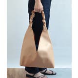 A4サイズ収納可能でポーチもついてる!ハンドタックトライアングルトートバッグ | SETUP7【WOMEN】 | 詳細画像4