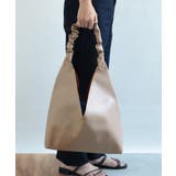 A4サイズ収納可能でポーチもついてる!ハンドタックトライアングルトートバッグ | SETUP7【WOMEN】 | 詳細画像5